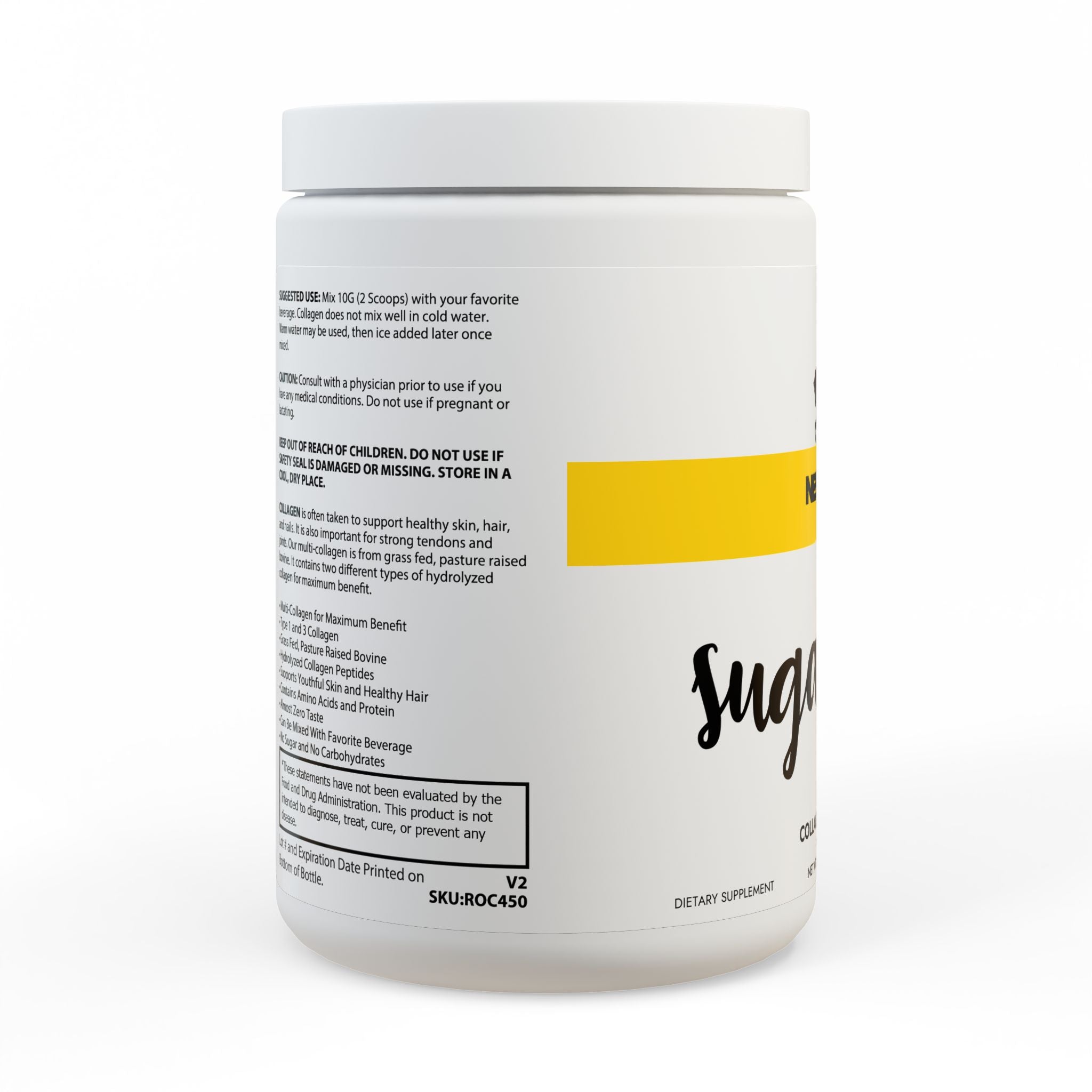 Collagen Peptides Type I & III Supplement (350g, 12.3oz)