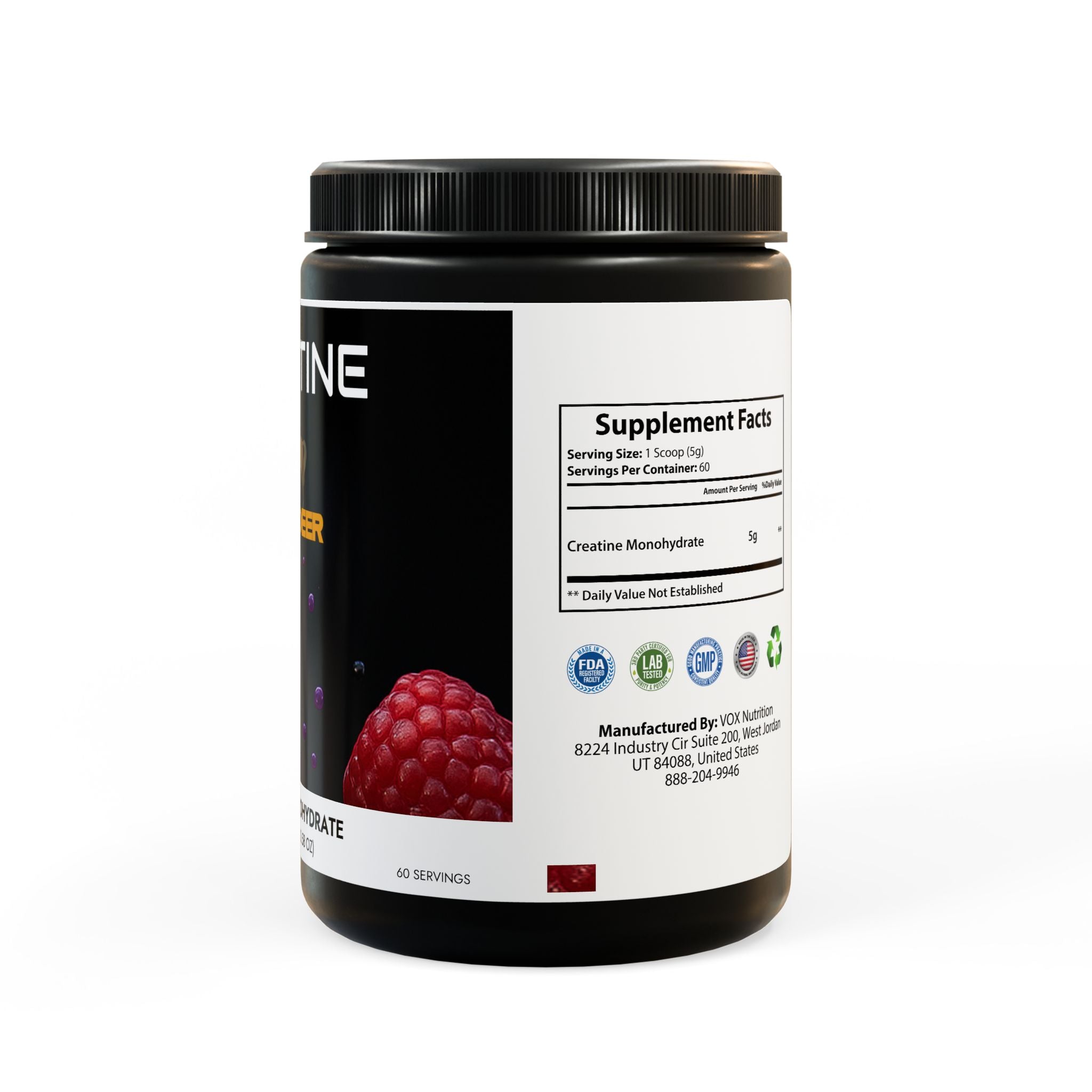 Creatine Monohydrate Supplement (300g, 10.58oz)