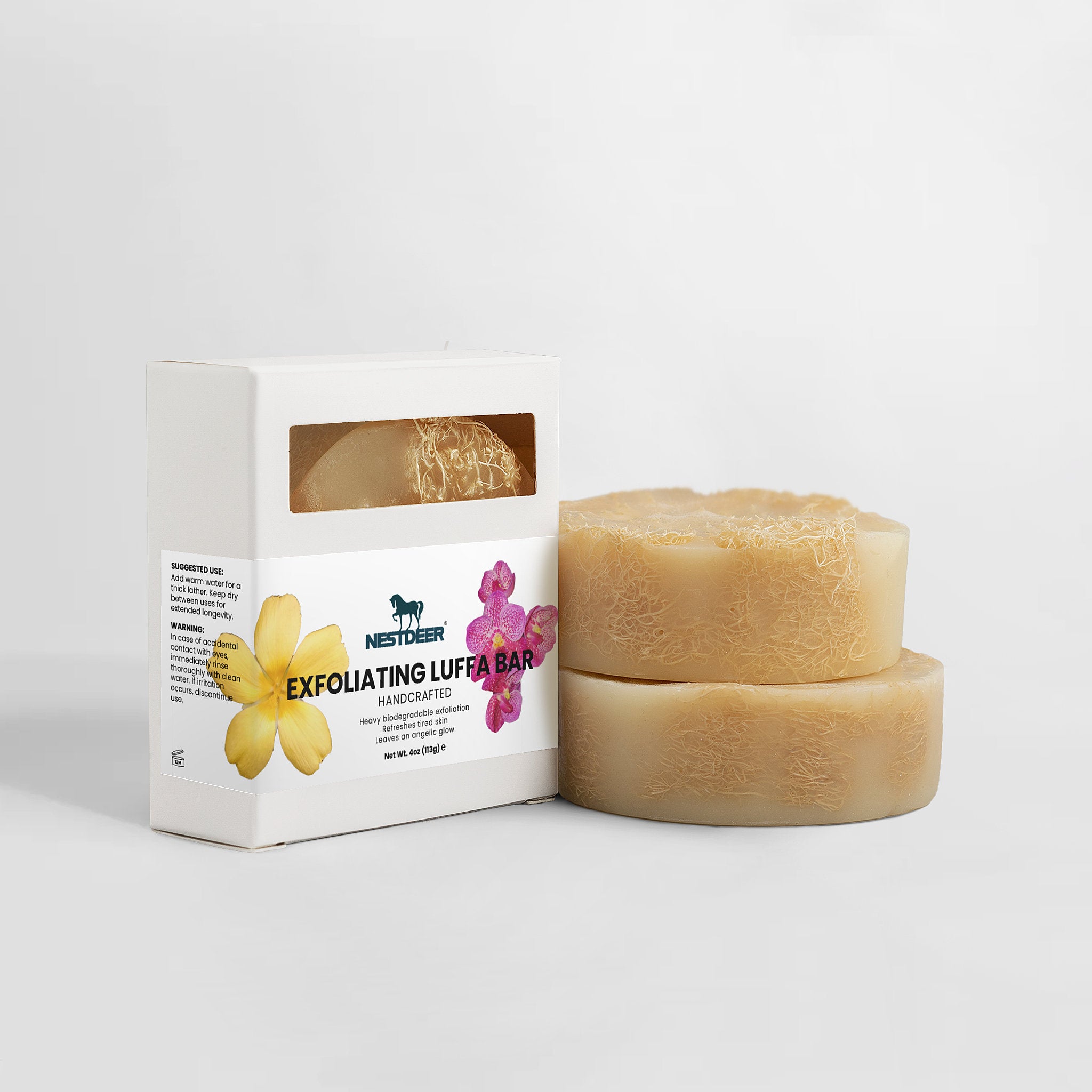 Exfoliating Luffa Bar