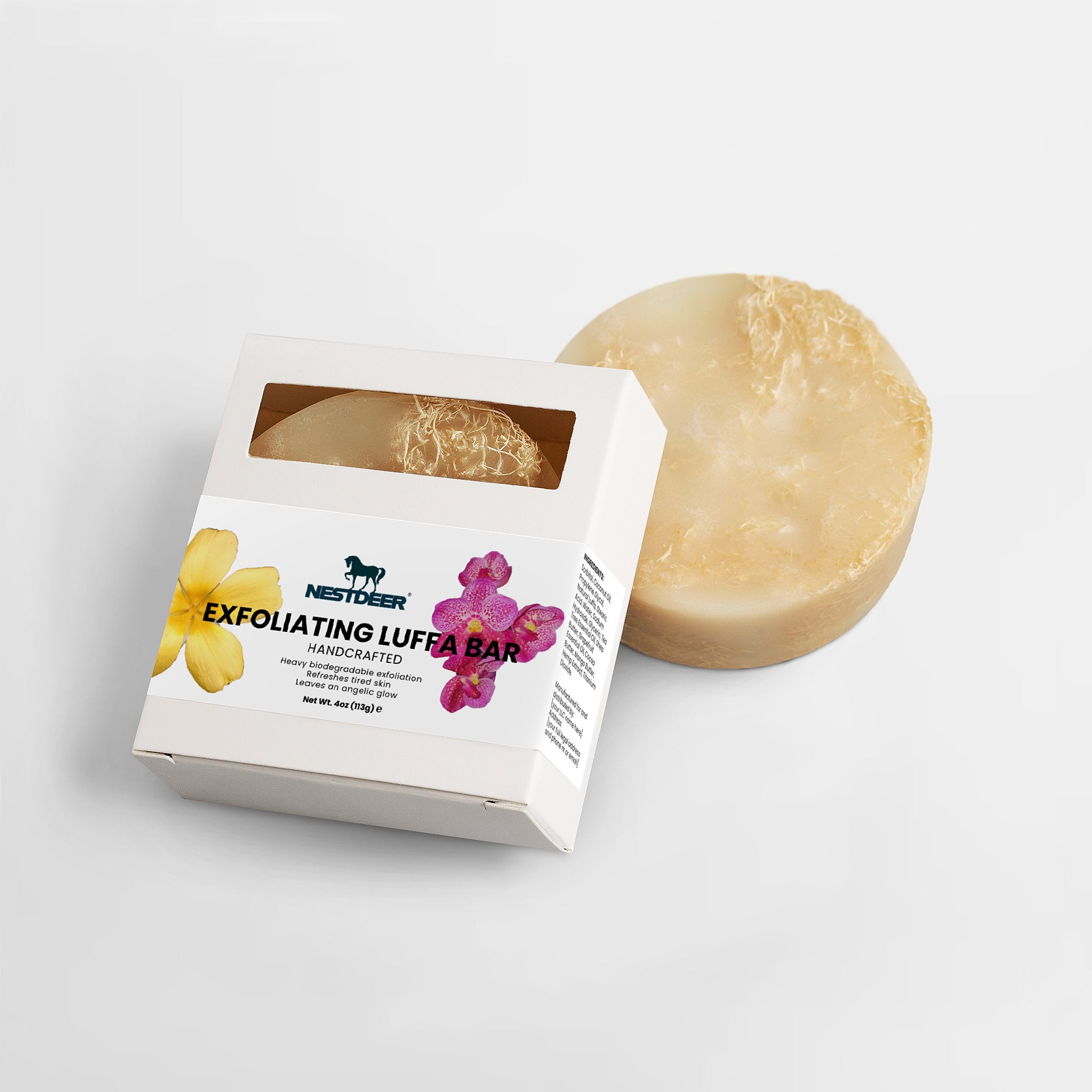 Exfoliating Luffa Bar