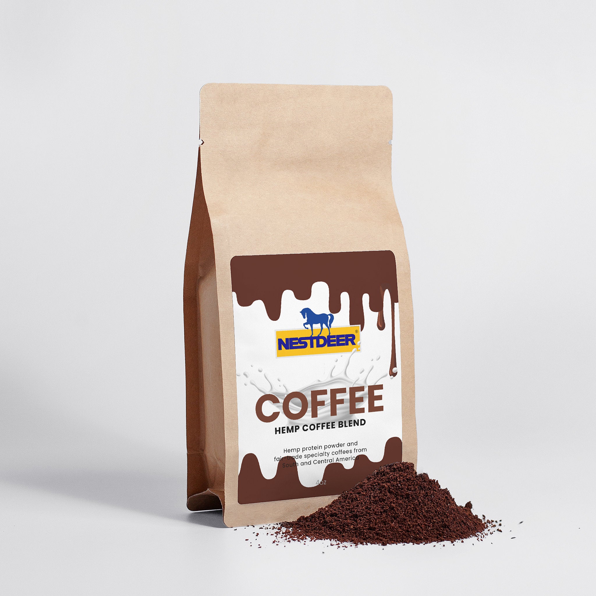 Hemp Coffee Blend - Medium Roast 4oz