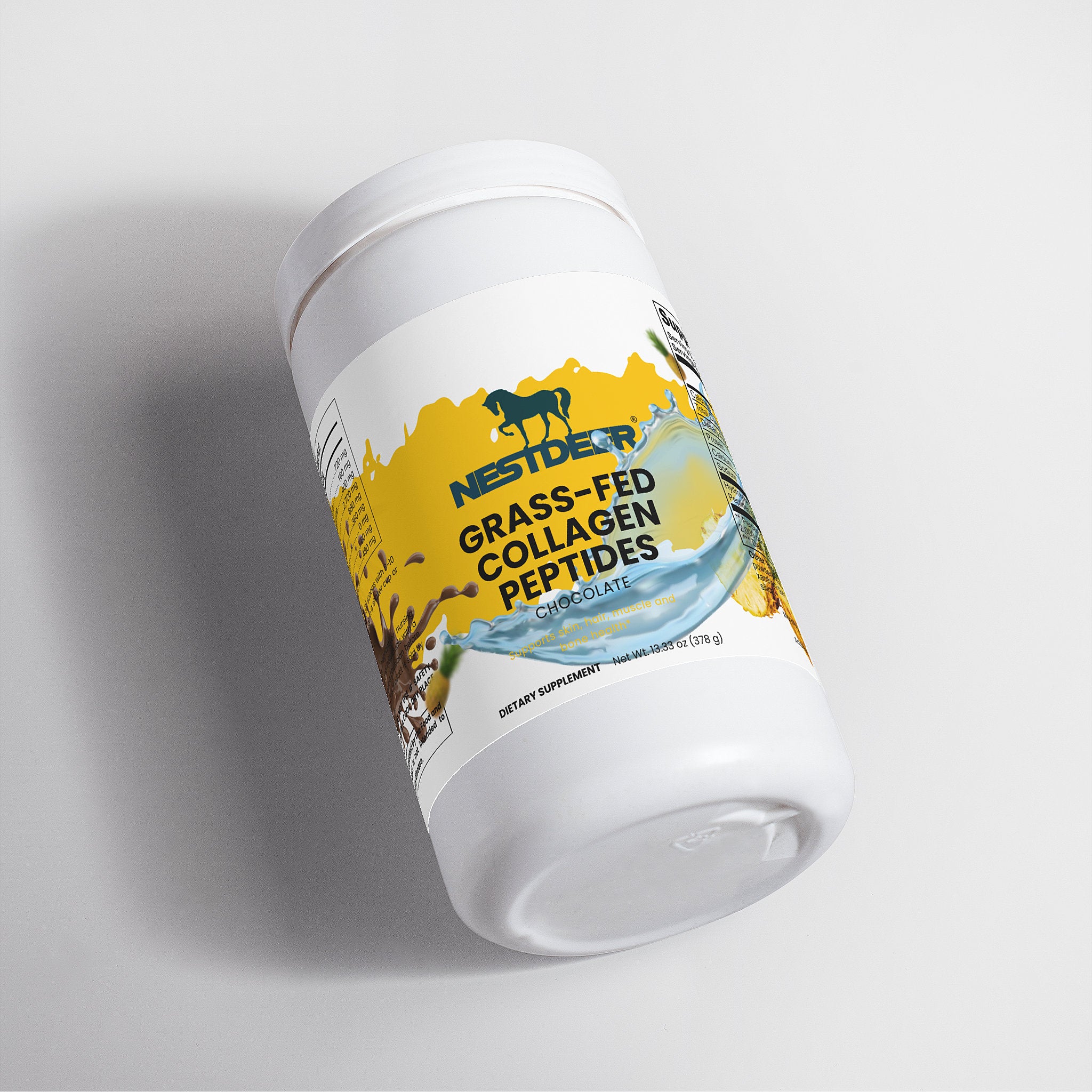 Grass-Fed Collagen Peptides Powder (Chocolate)