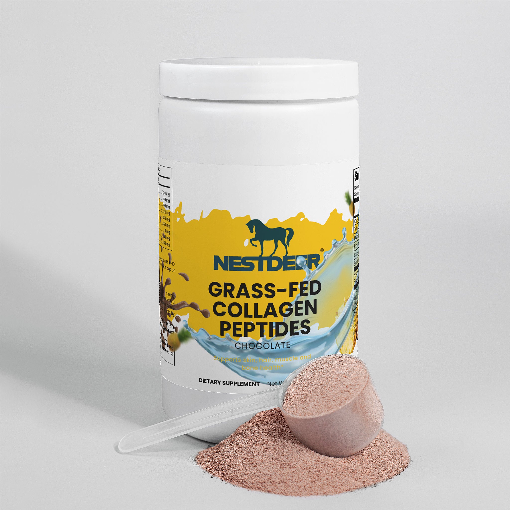 Grass-Fed Collagen Peptides Powder (Chocolate)