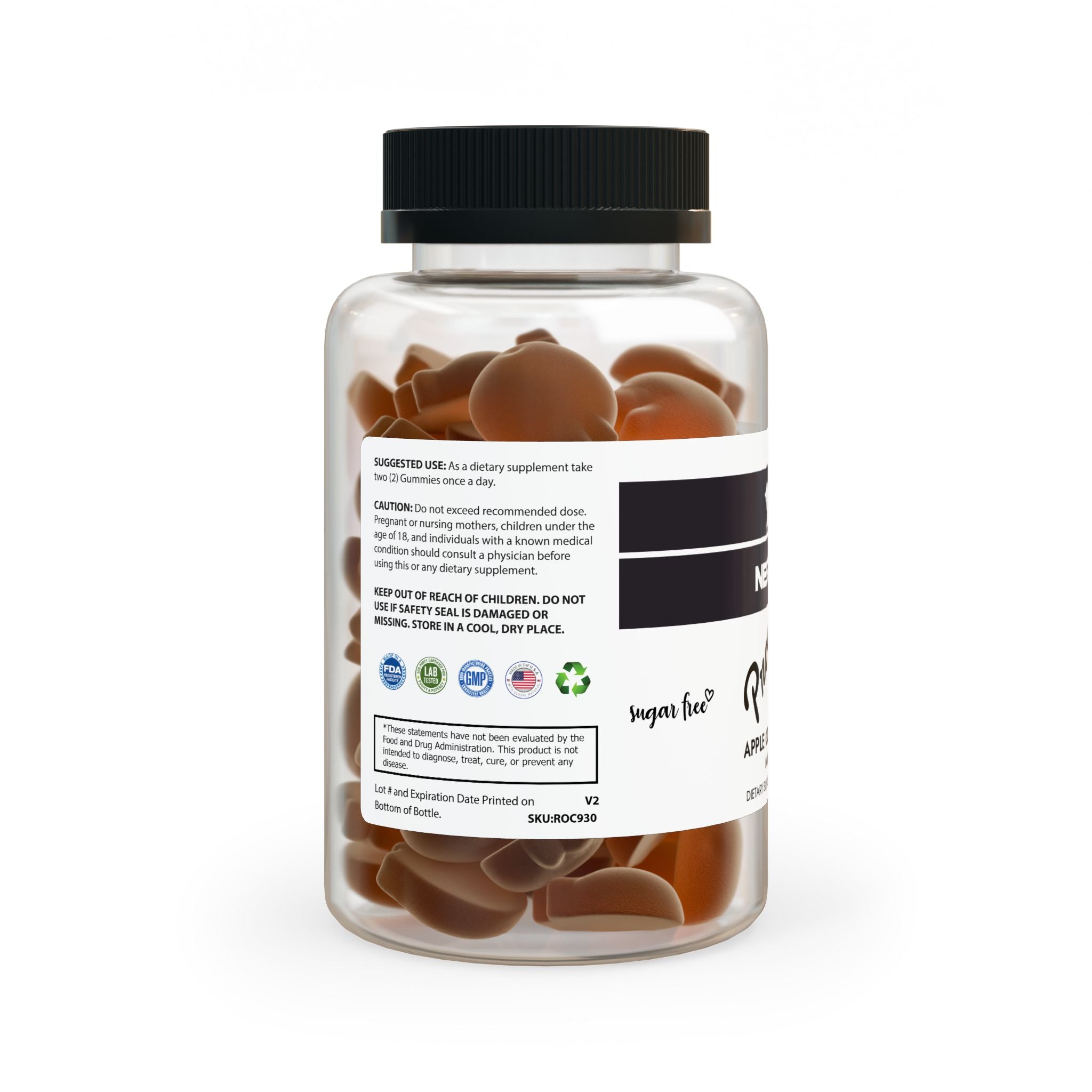 Apple Cider Vinegar Gummies (60 Gummies)