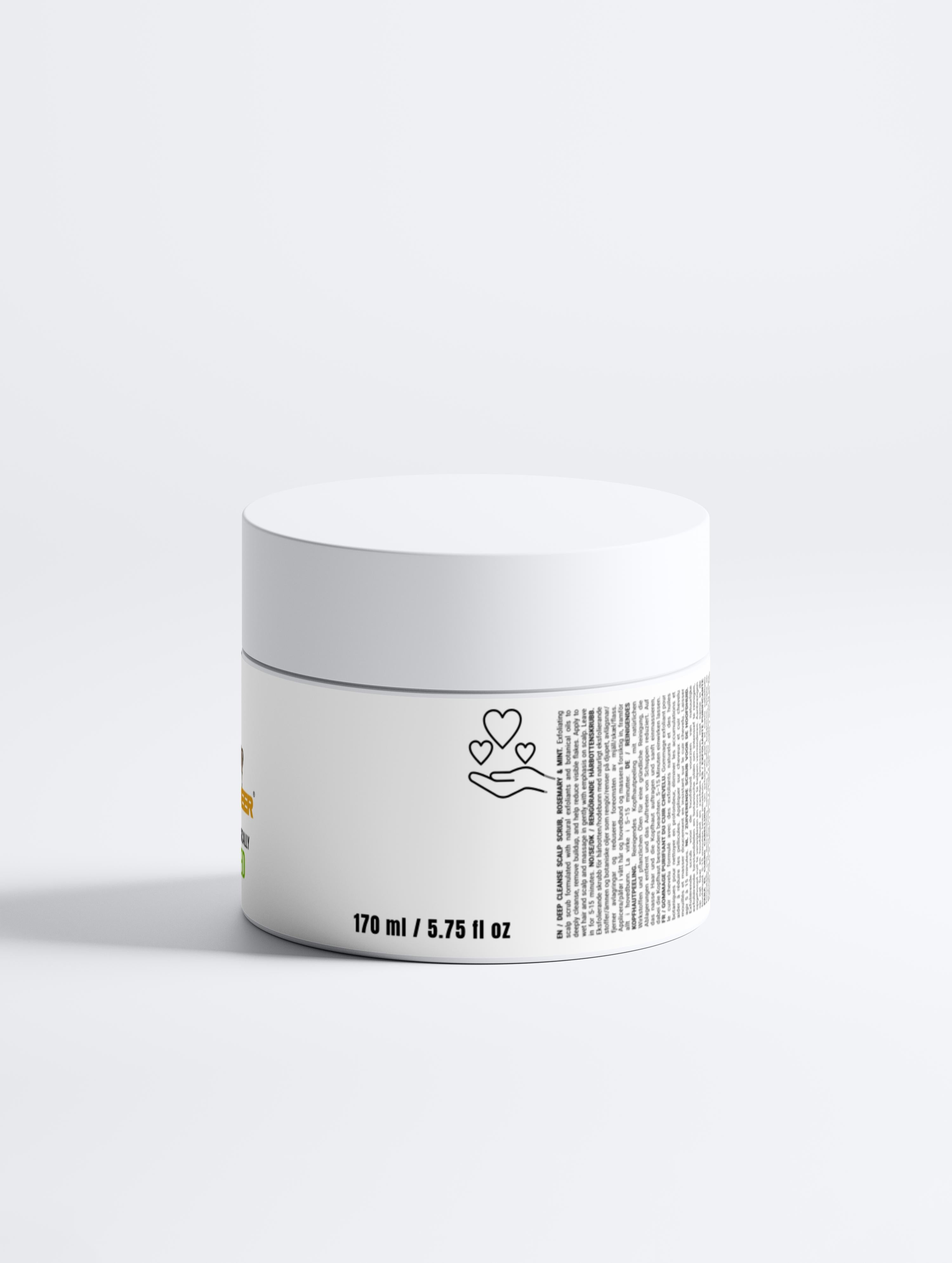 Deep Cleanse Scalp Scrub, Rosemary & Mint