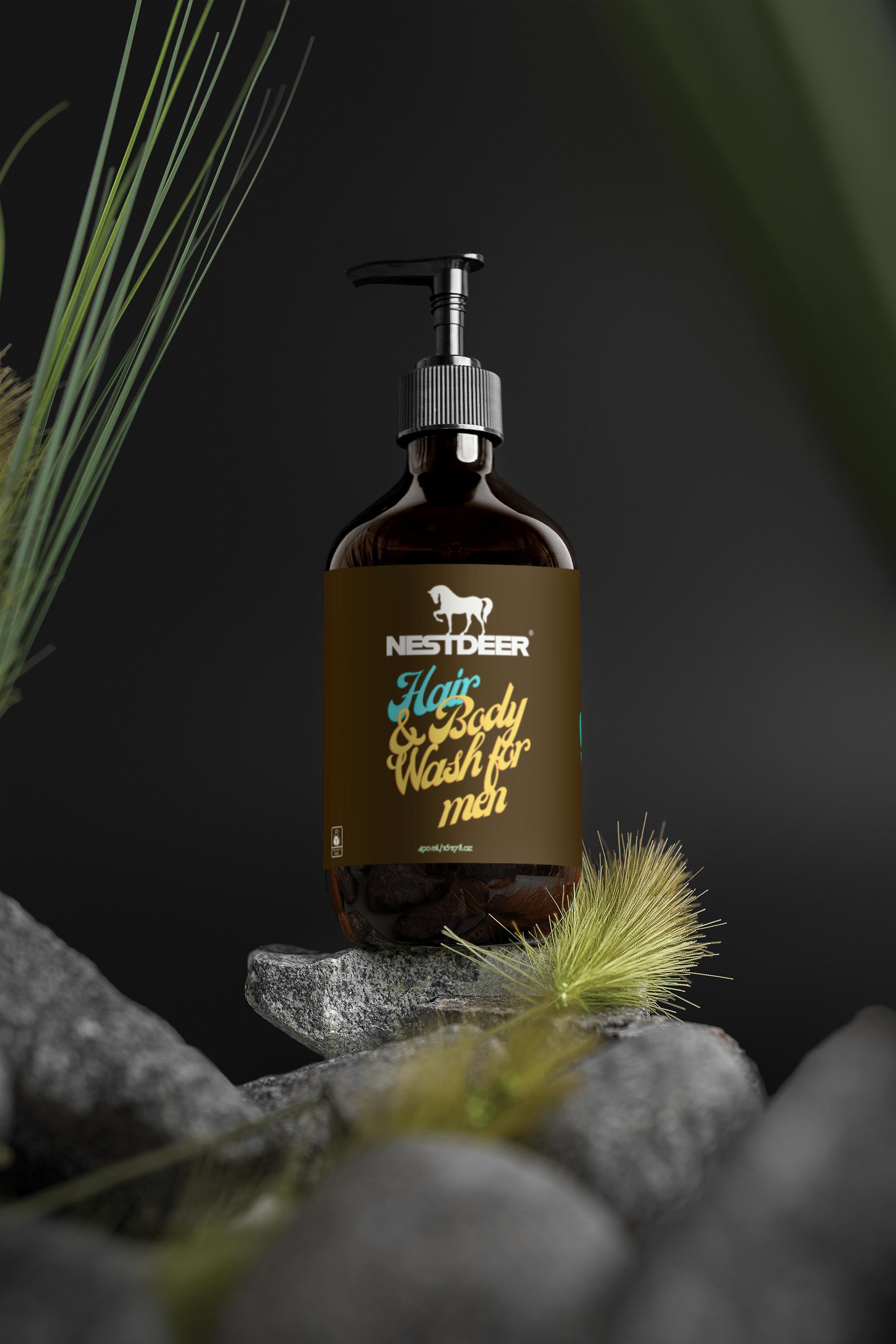 2-in-1 Hair & Body Wash for men
