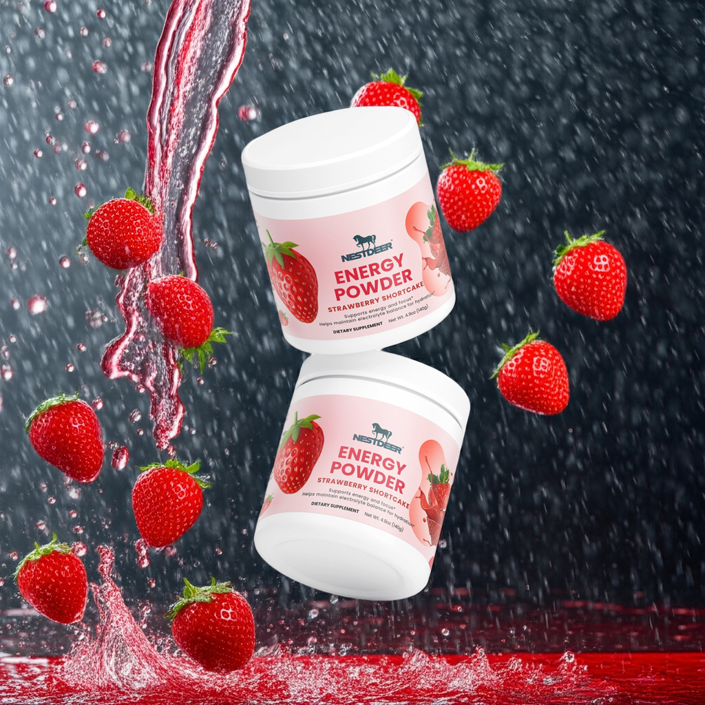 Energy Powder (Strawberry Shortcake)
