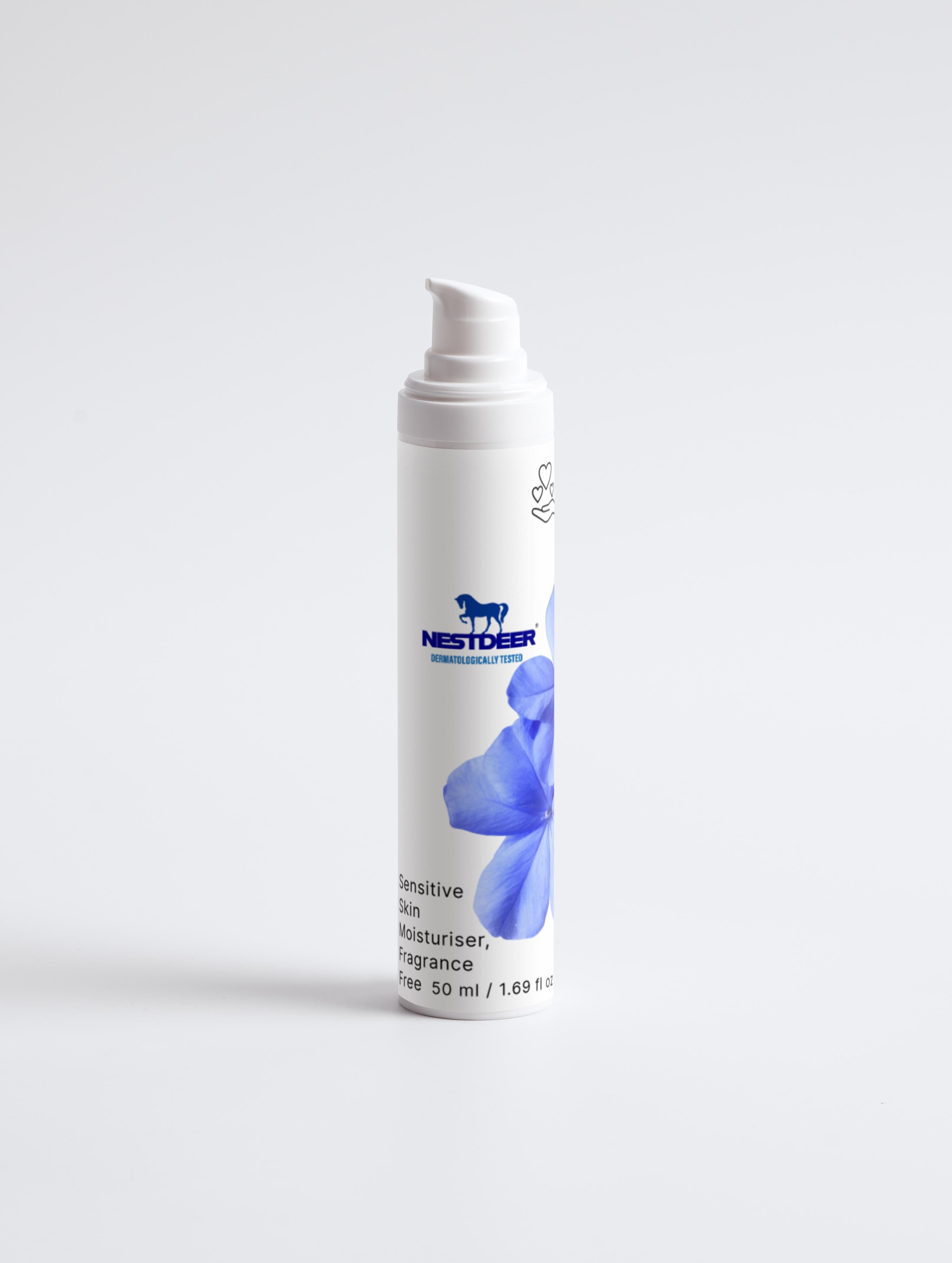 Sensitive Skin Moisturiser, Fragrance Free