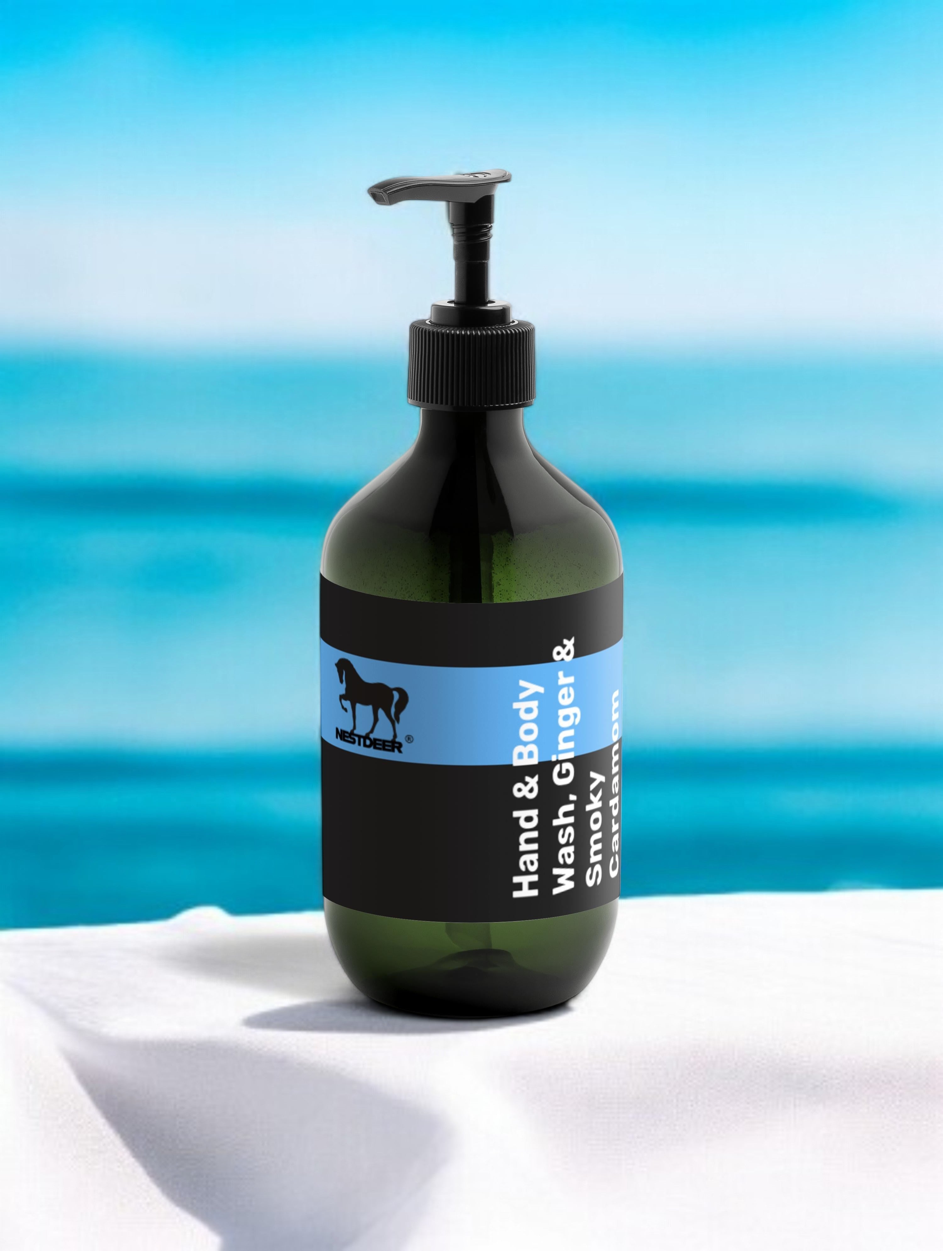 Hand & Body Wash, Ginger & Smoky Cardamom