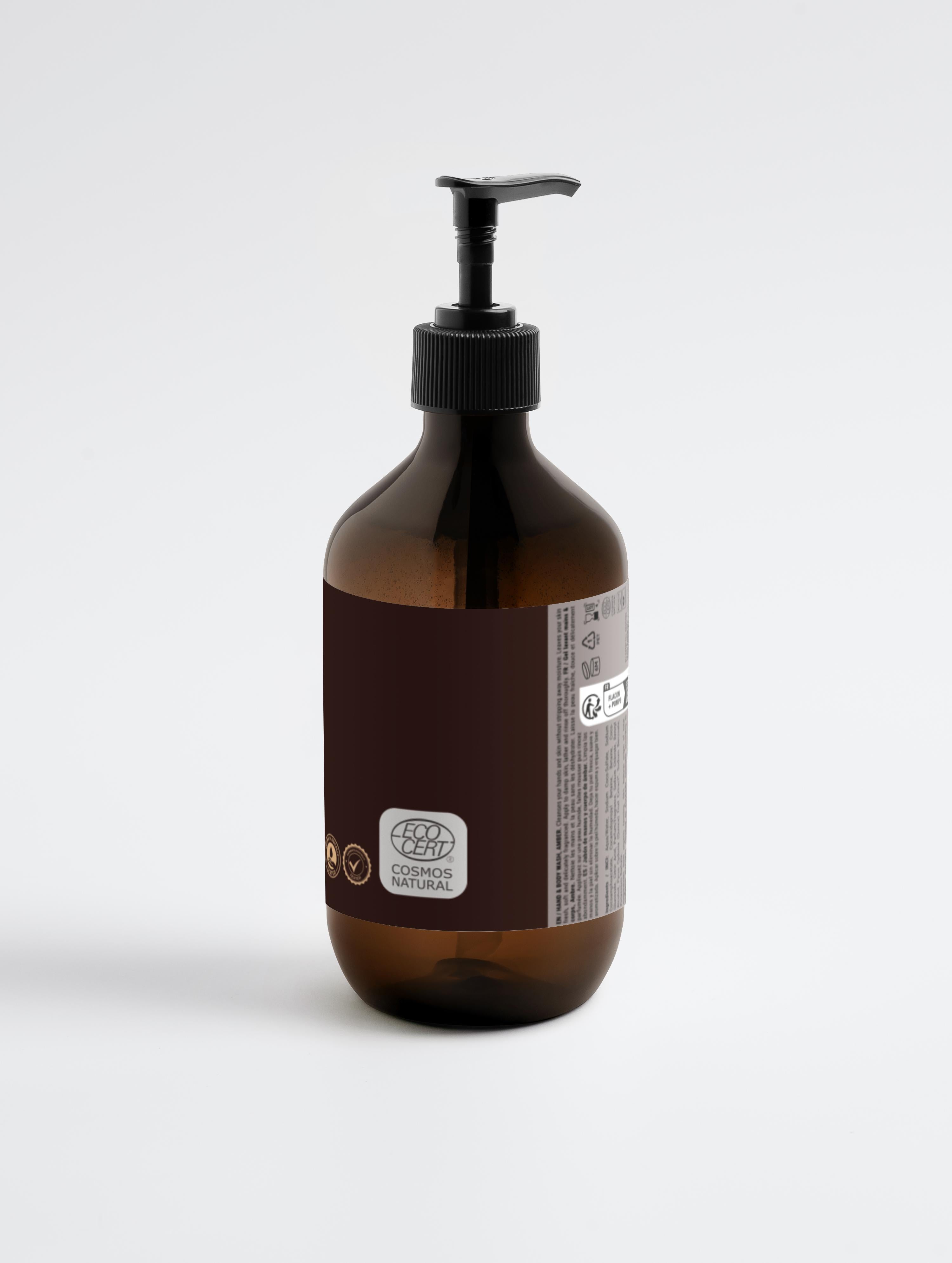 Hand & Body Wash, Patchouli & Amber Vanilla