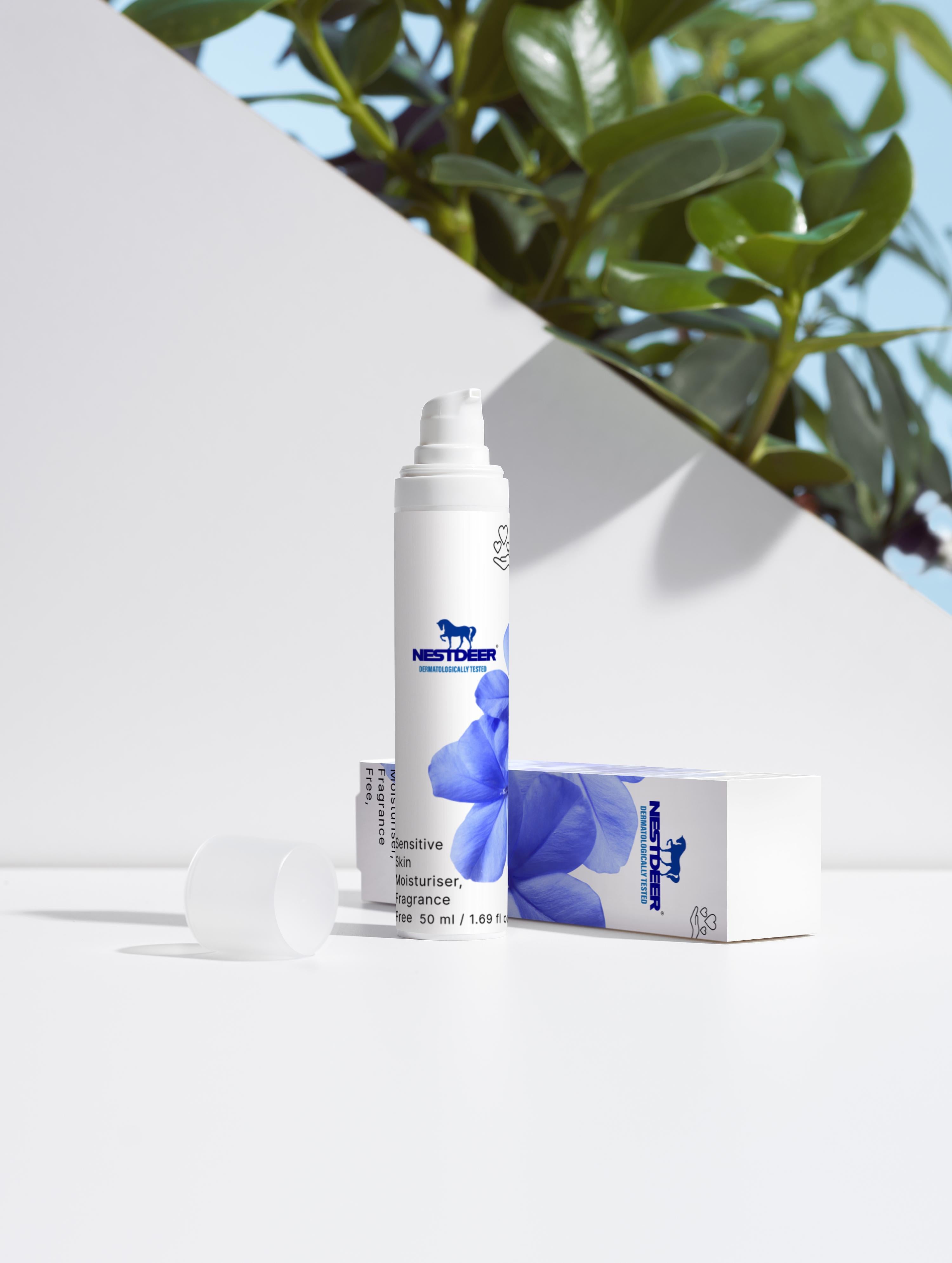 Sensitive Skin Moisturiser, Fragrance Free