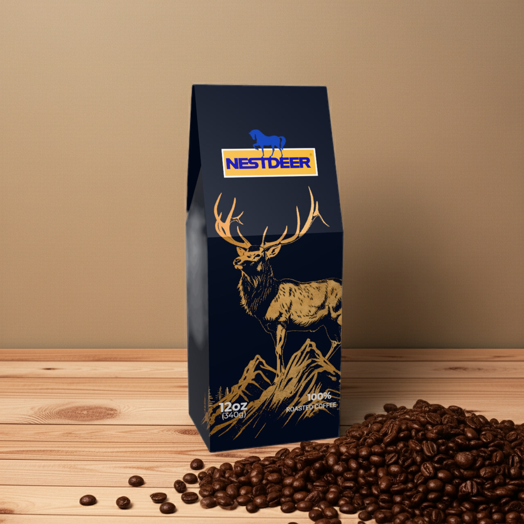 premium coffee with adaptogenic Lion's M