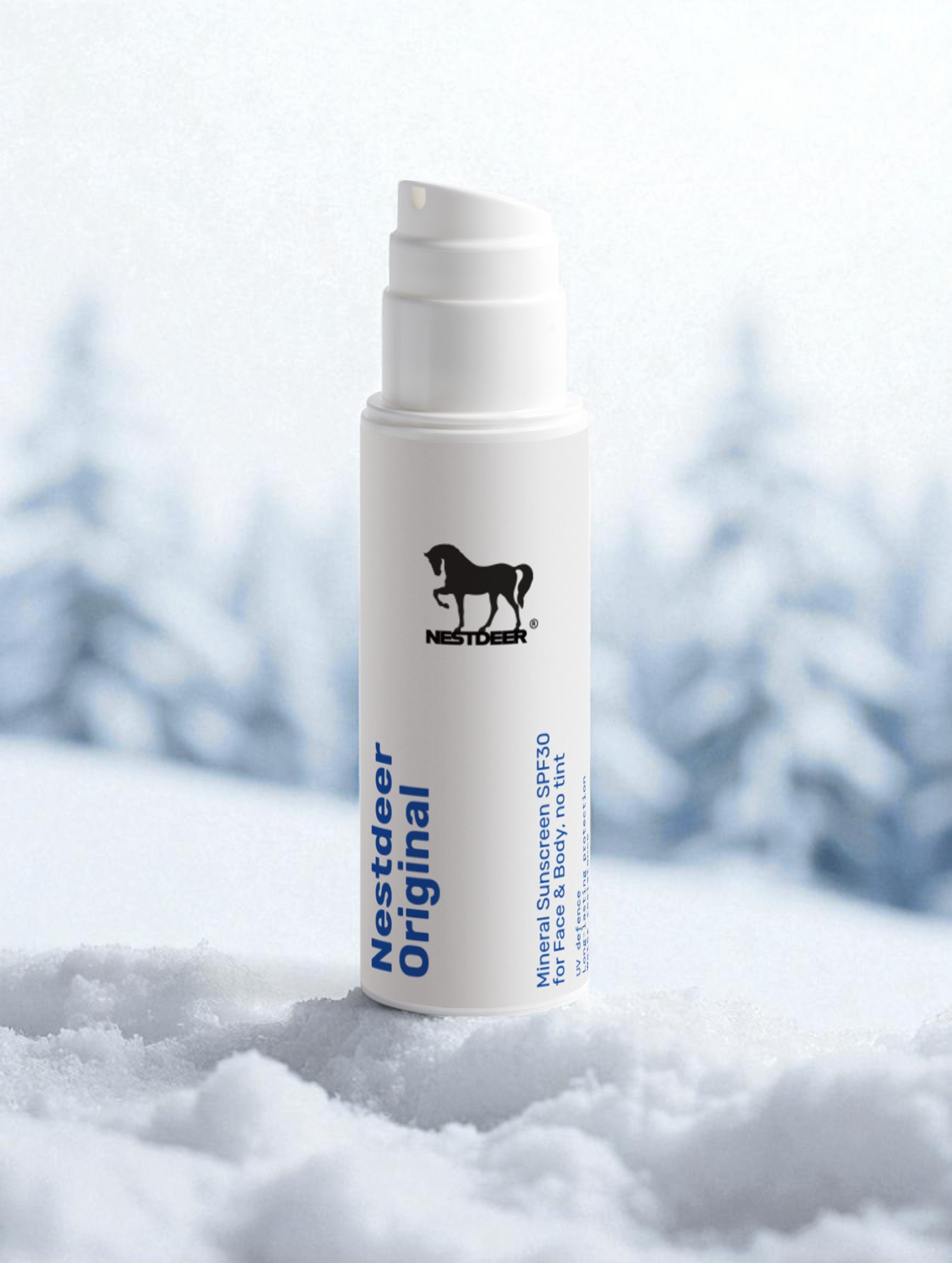 Mineral Sunscreen SPF30 for Face & Body, no tint