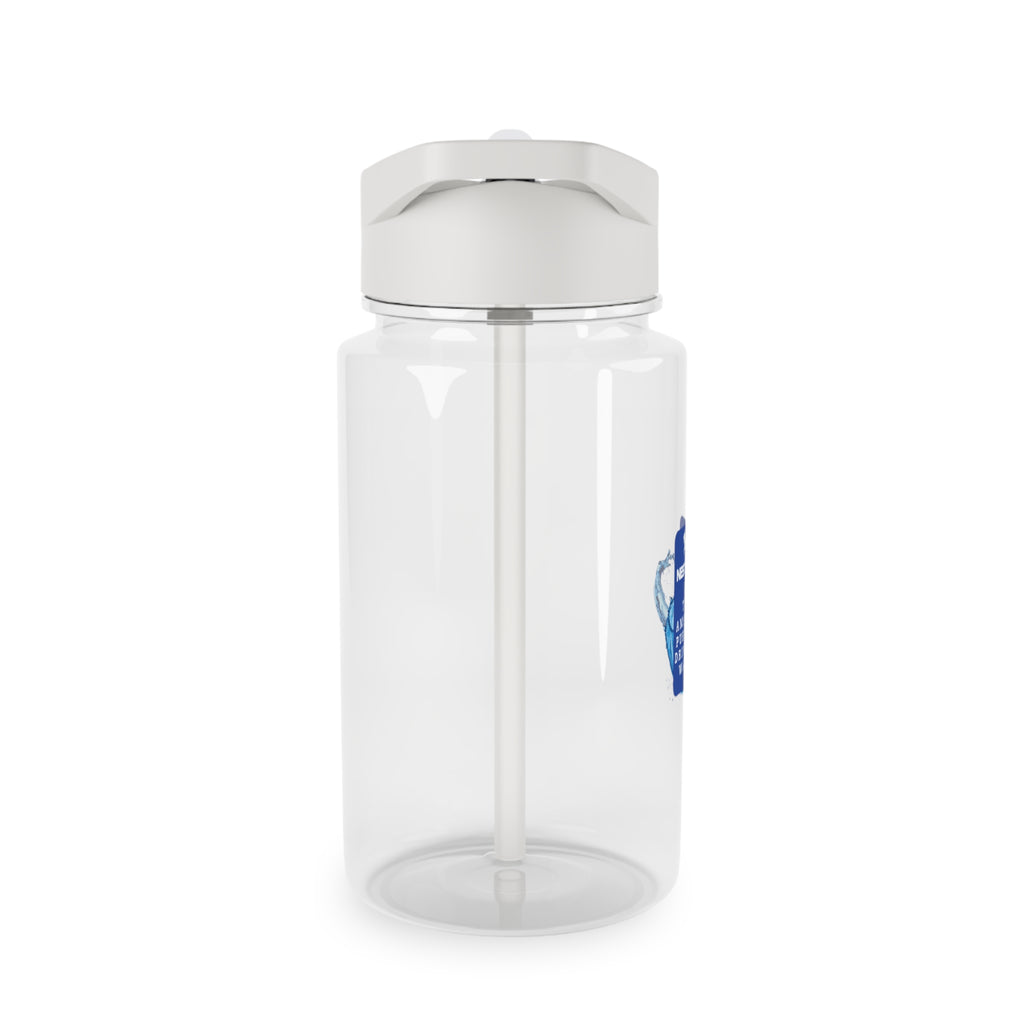 Purifying Tritan Water Bottle - BPA-Free, Straw Included, Perfect for Hydration on-the-Go