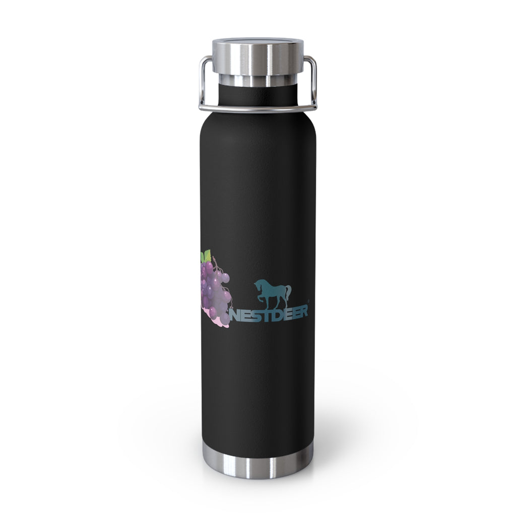 Elegant Insulated Water Bottle, 22oz | Eco-Friendly Drinkware for Outdoor