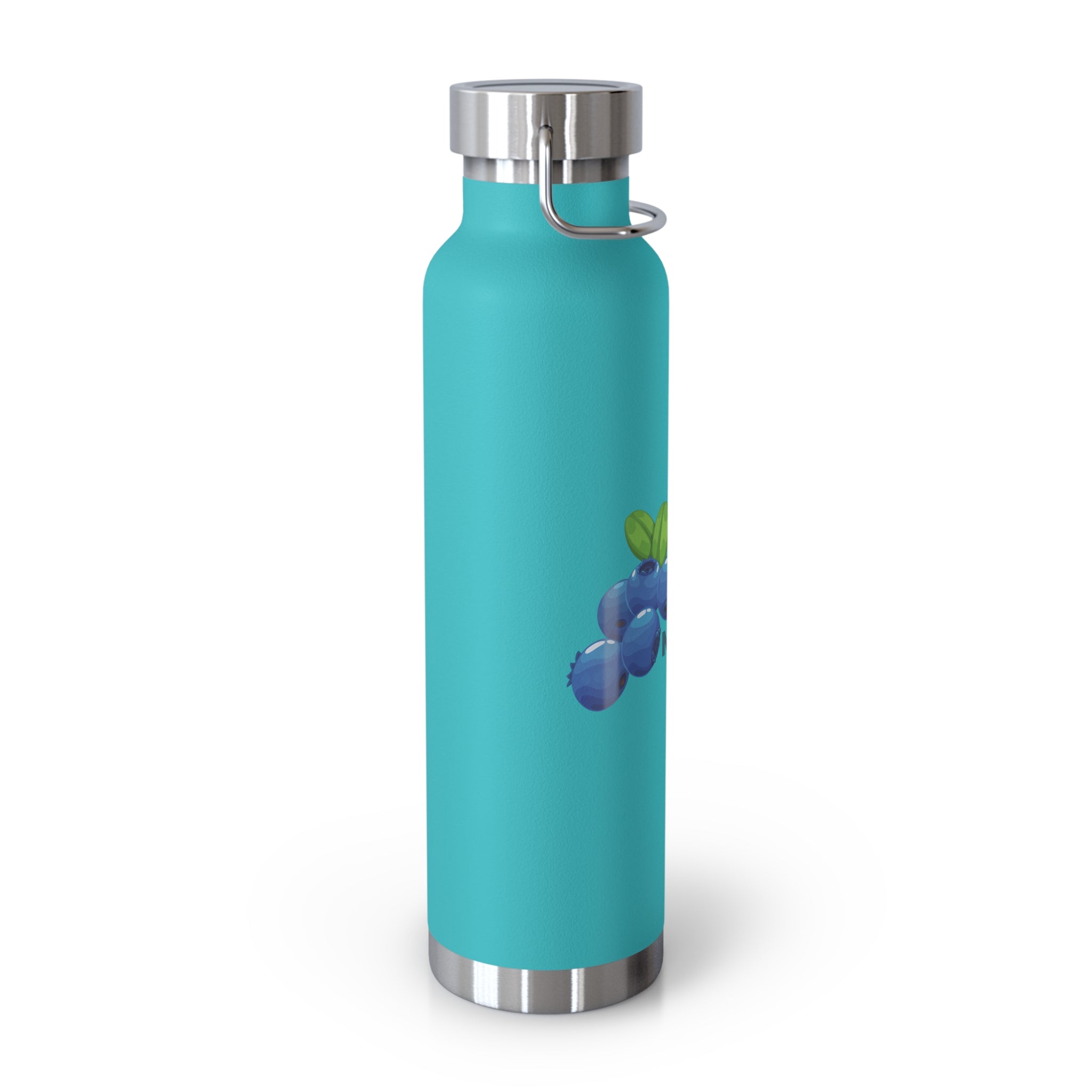 Water Bottle with Berry Design | Great for Hiking, Gym, Travel,