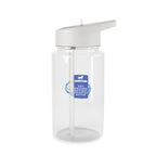 Purifying Tritan Water Bottle - BPA-Free, Straw Included, Perfect for Hydration on-the-Go