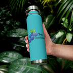 Water Bottle with Berry Design | Great for Hiking, Gym, Travel,