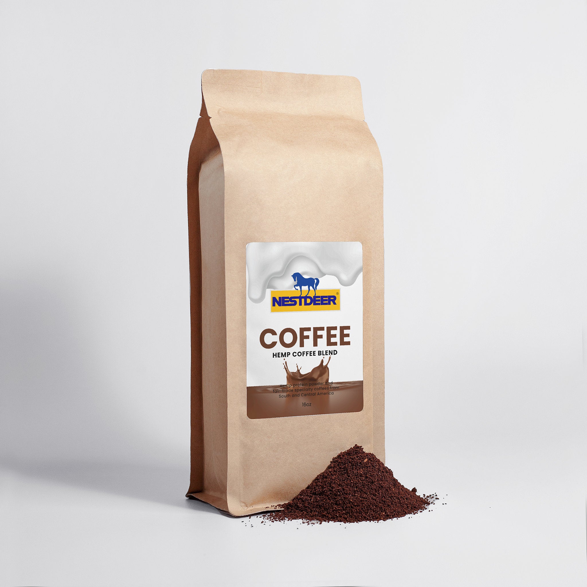 Hemp Coffee Blend - Medium Roast 16oz
