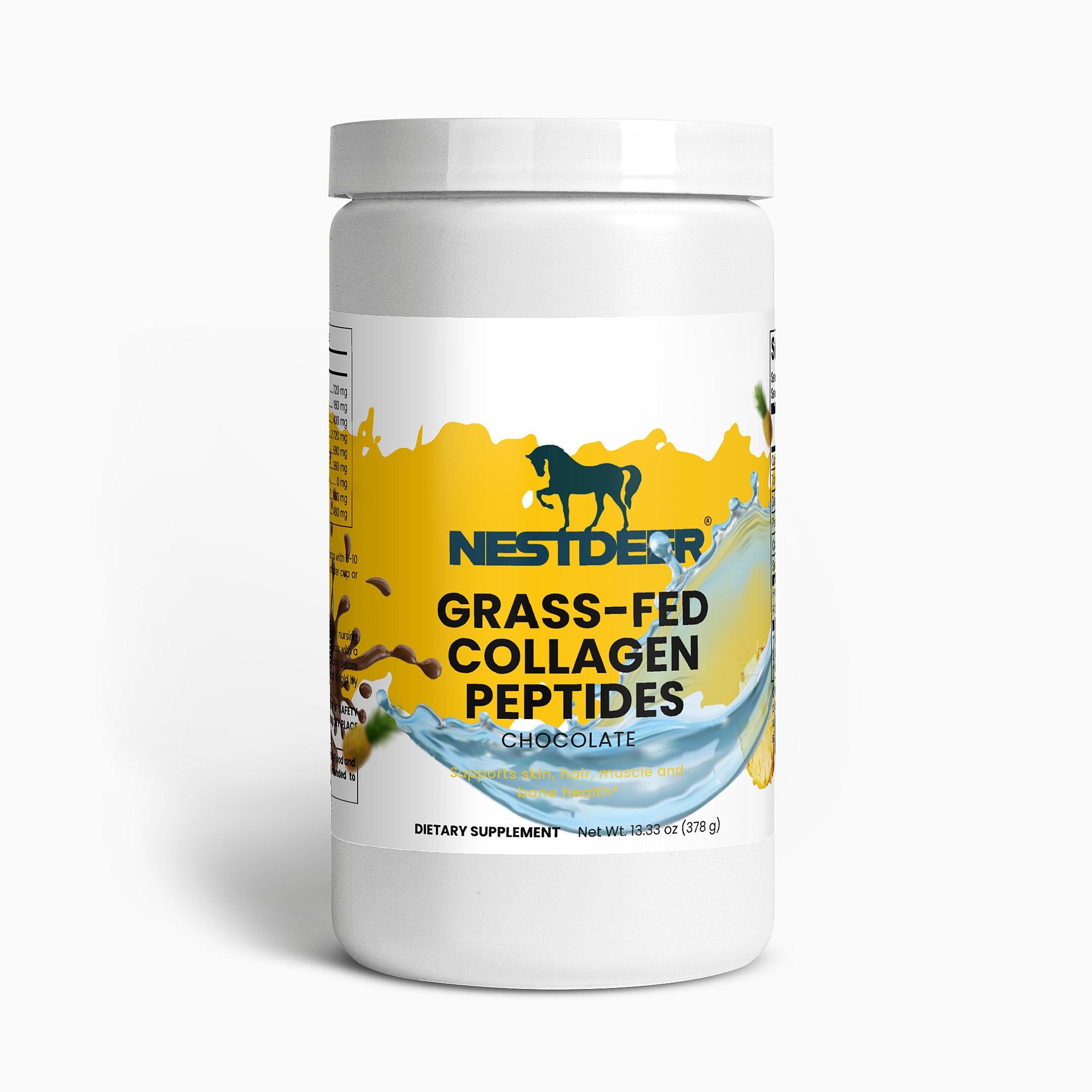 Grass-Fed Collagen Peptides Powder (Chocolate)