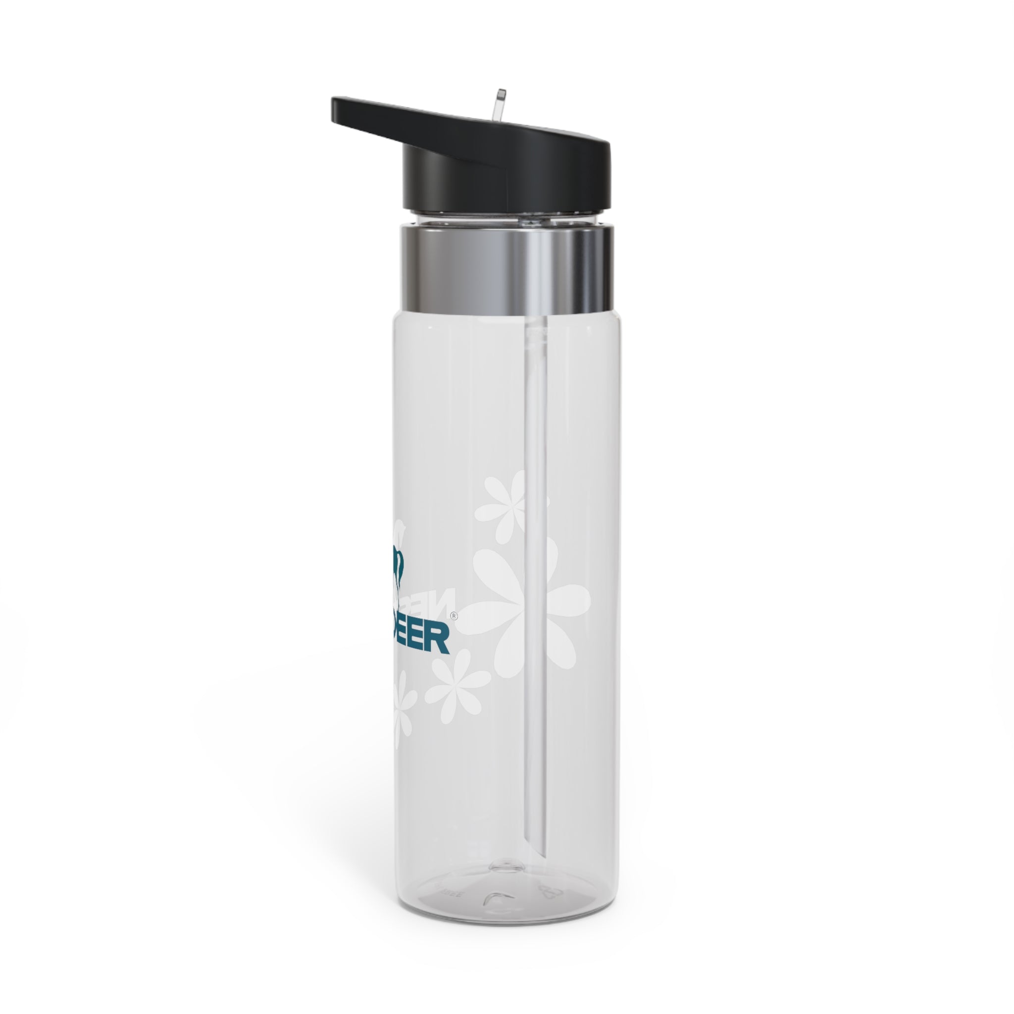 Floral Water Bottle, BPA-Free Tritan, Eco-Friendly Hydration, Fitness