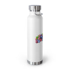 Water Bottle with Berry Design | Eco-Friendly Reusable Hiking, Gym, School