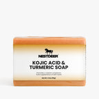 Bar of soap with Nestdeer branding on a white background