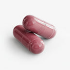 Two red capsules on a white background with 'suplifull' branding.