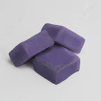 Three purple soap bars on a white background with 'suplifull' branding.