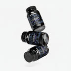 Three bottles of 'Blackberry' gummies on a white background with 'suppliful' branding.