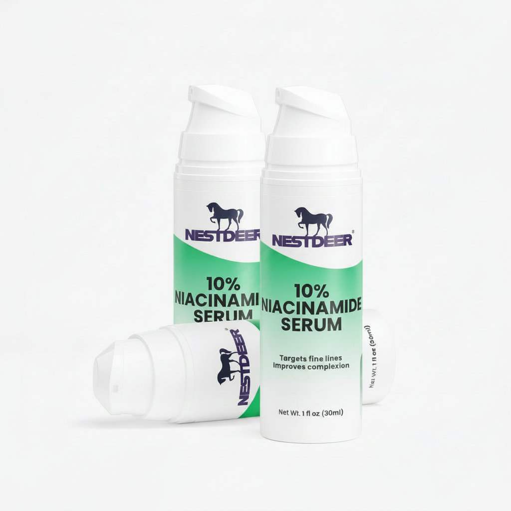 Nestdeer 10% Niacinamide Serum bottle on a white background