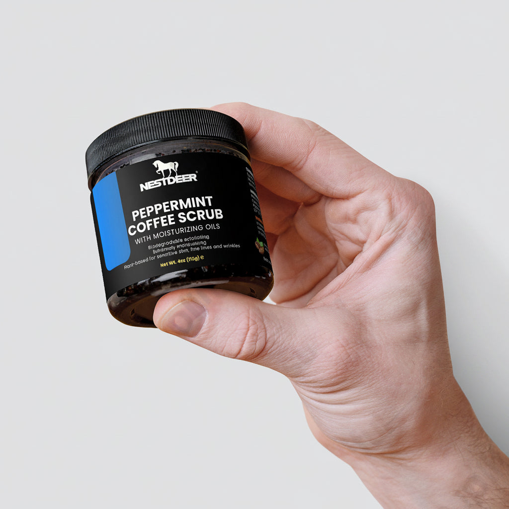 NESTDEER™ Peppermint Coffee Scrub
