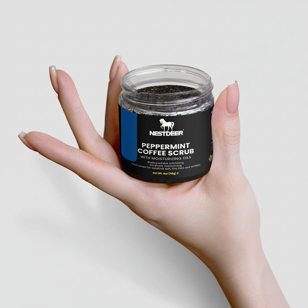 NESTDEER™ Peppermint Coffee Scrub