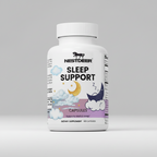 Nestle Deer Sleep Support capsules bottle on a light gray background