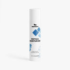 Peptide moisturizer bottle with Nest Deer logo on a white background