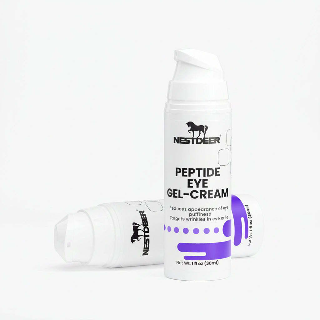 Nestider Peptide Eye Gel-Cream bottle on a white background