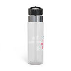 Floral Water Bottle, BPA-Free Tritan, Eco-Friendly Hydration, Fitness