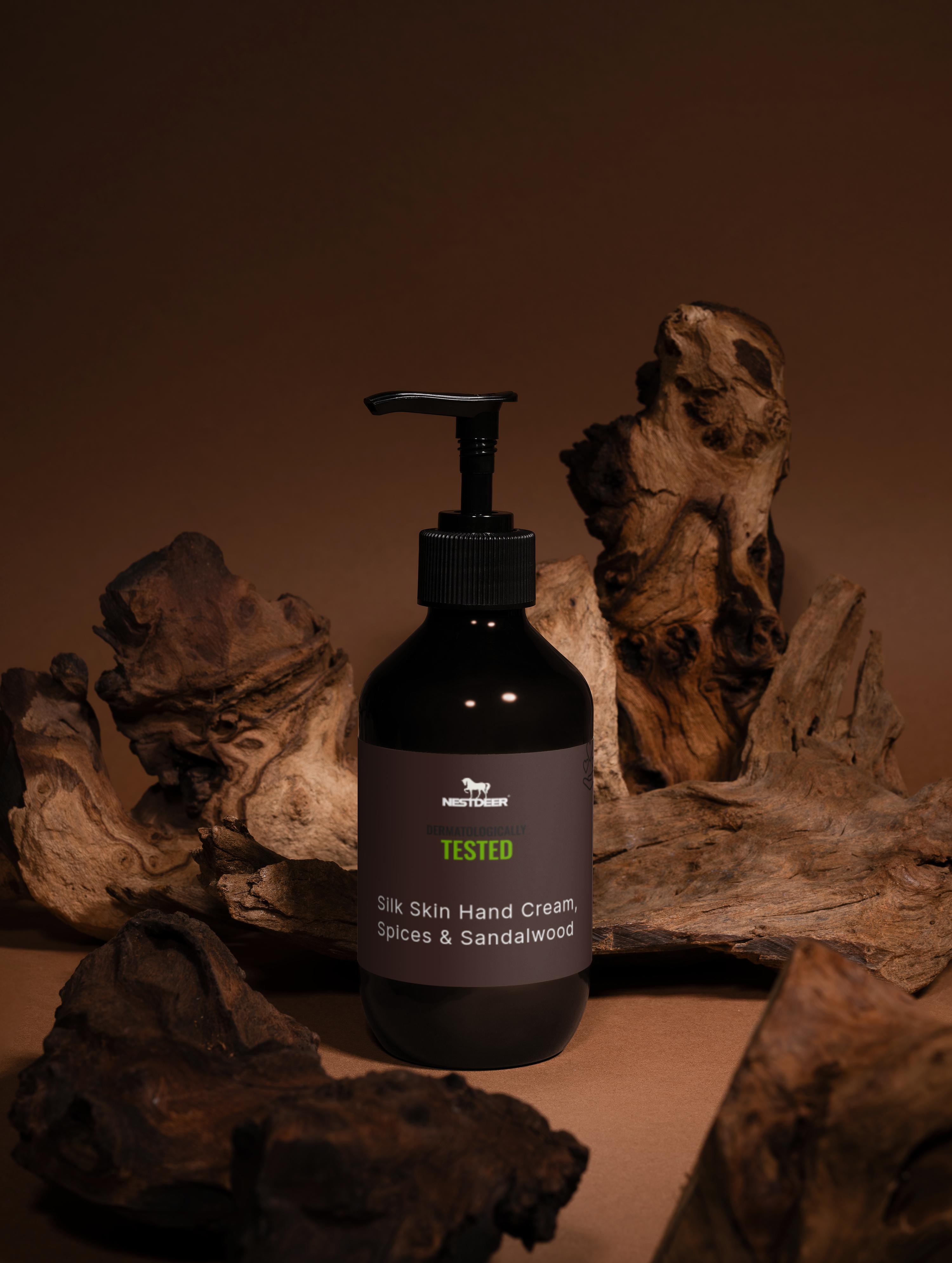 Silk Skin Hand Cream, Spices & Sandalwood