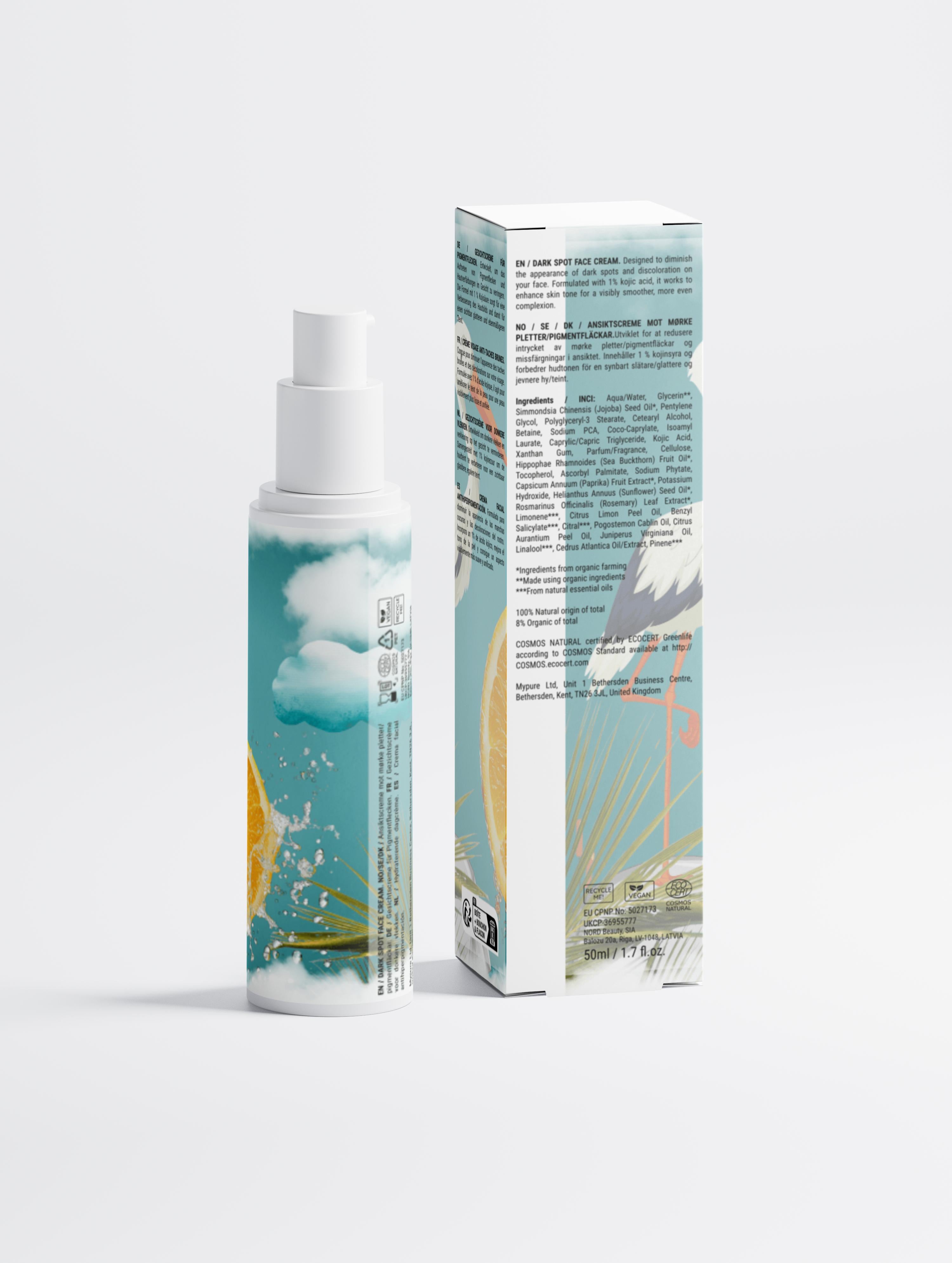 Dark Spot Face Cream with Kojic Acid