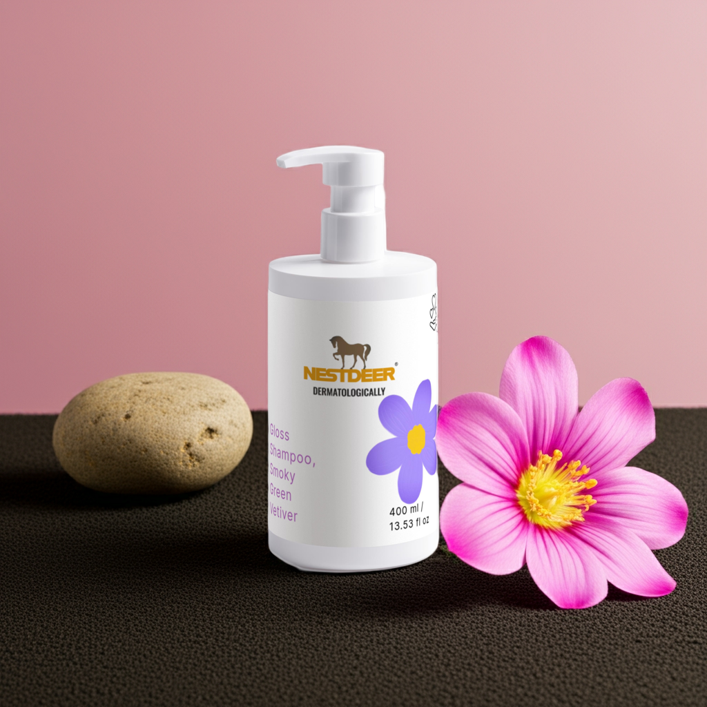 Gloss Shampoo, Smoky Green Vetiver