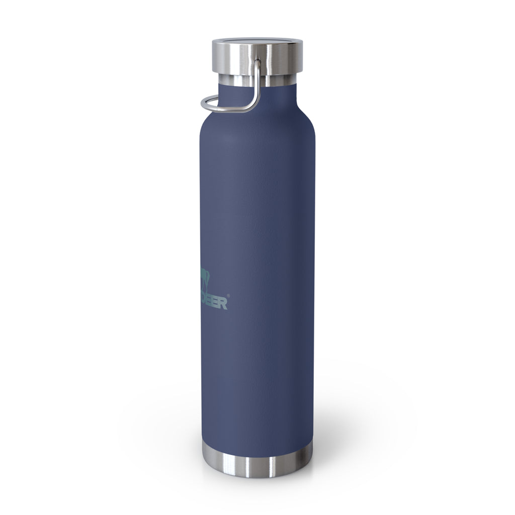 Water Bottle with Berry Design | Eco-Friendly Reusable Hiking, Gym, School