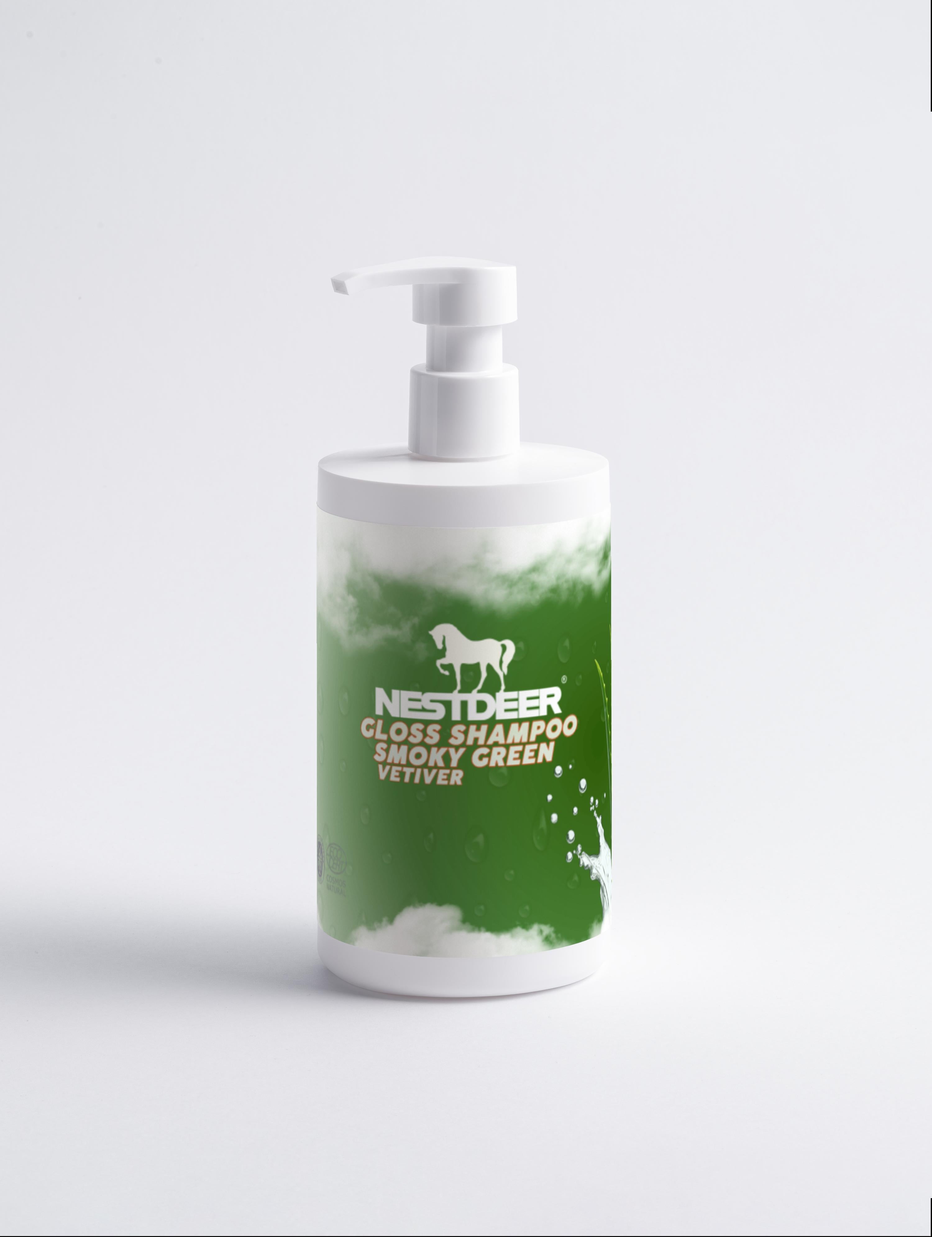 Glansshampoo, Smoky Groene Vetiver