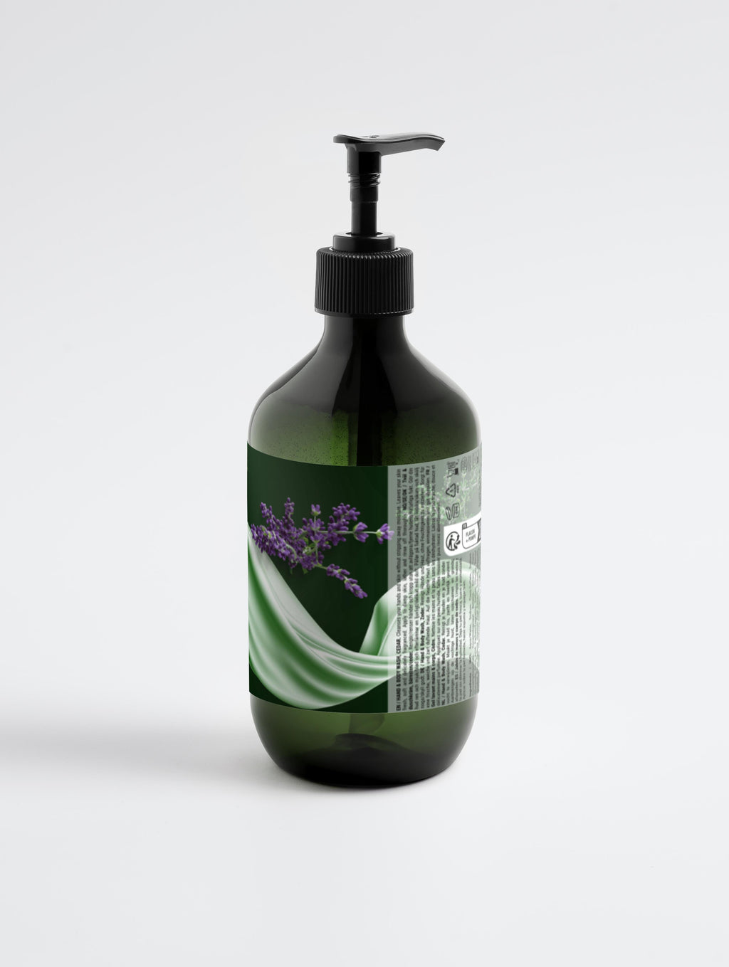 Hand & Body Wash, Peppermint & Dark Cedar