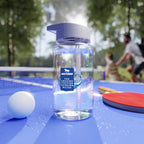 Purifying Tritan Water Bottle - BPA-Free, Straw Included, Perfect for Hydration on-the-Go
