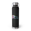Water Bottle with Berry Design | Eco-Friendly Reusable Hiking, Gym, School