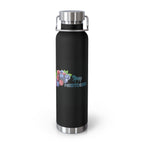 Water Bottle with Berry Design | Eco-Friendly Reusable Hiking, Gym, School