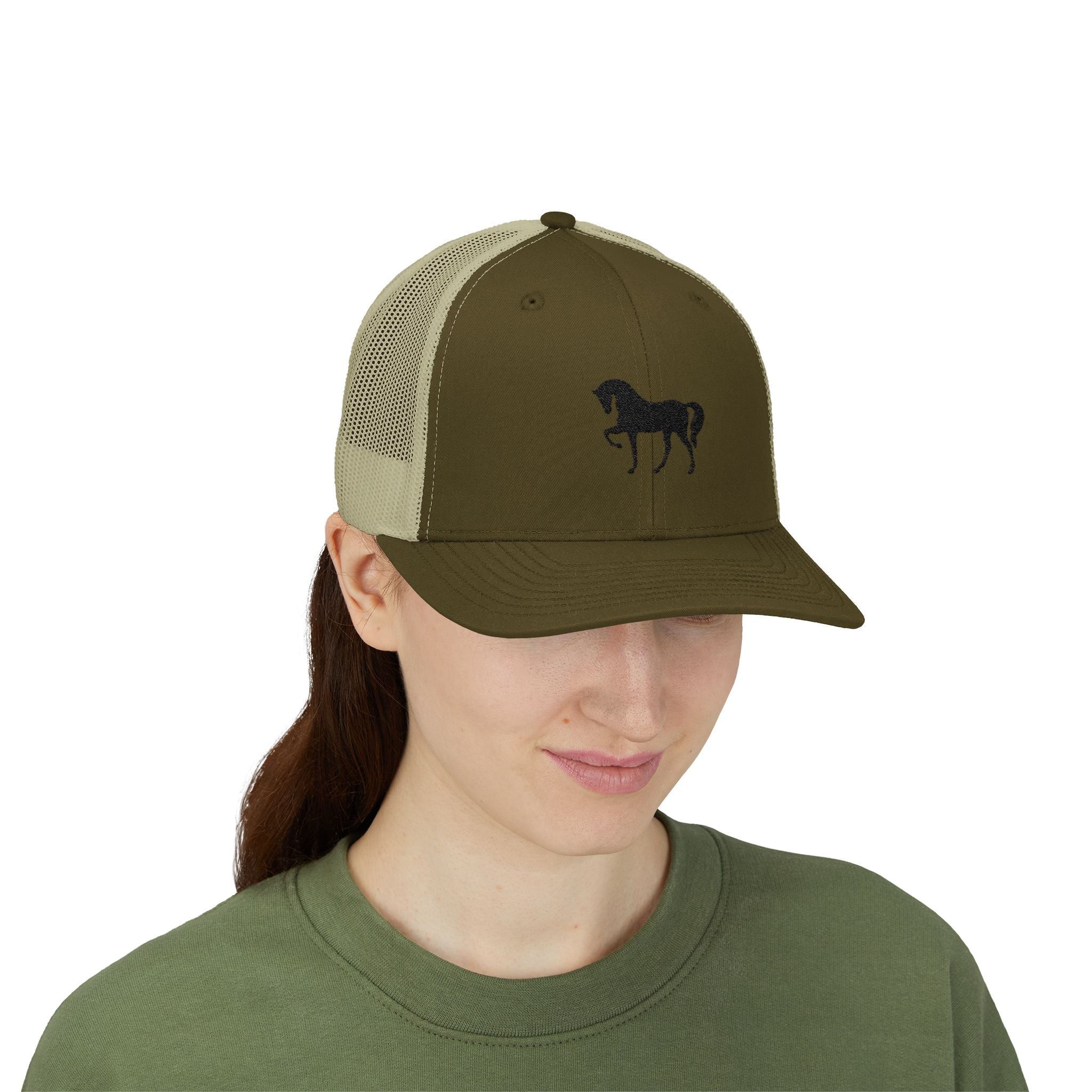 Horse Silhouette Trucker Cap