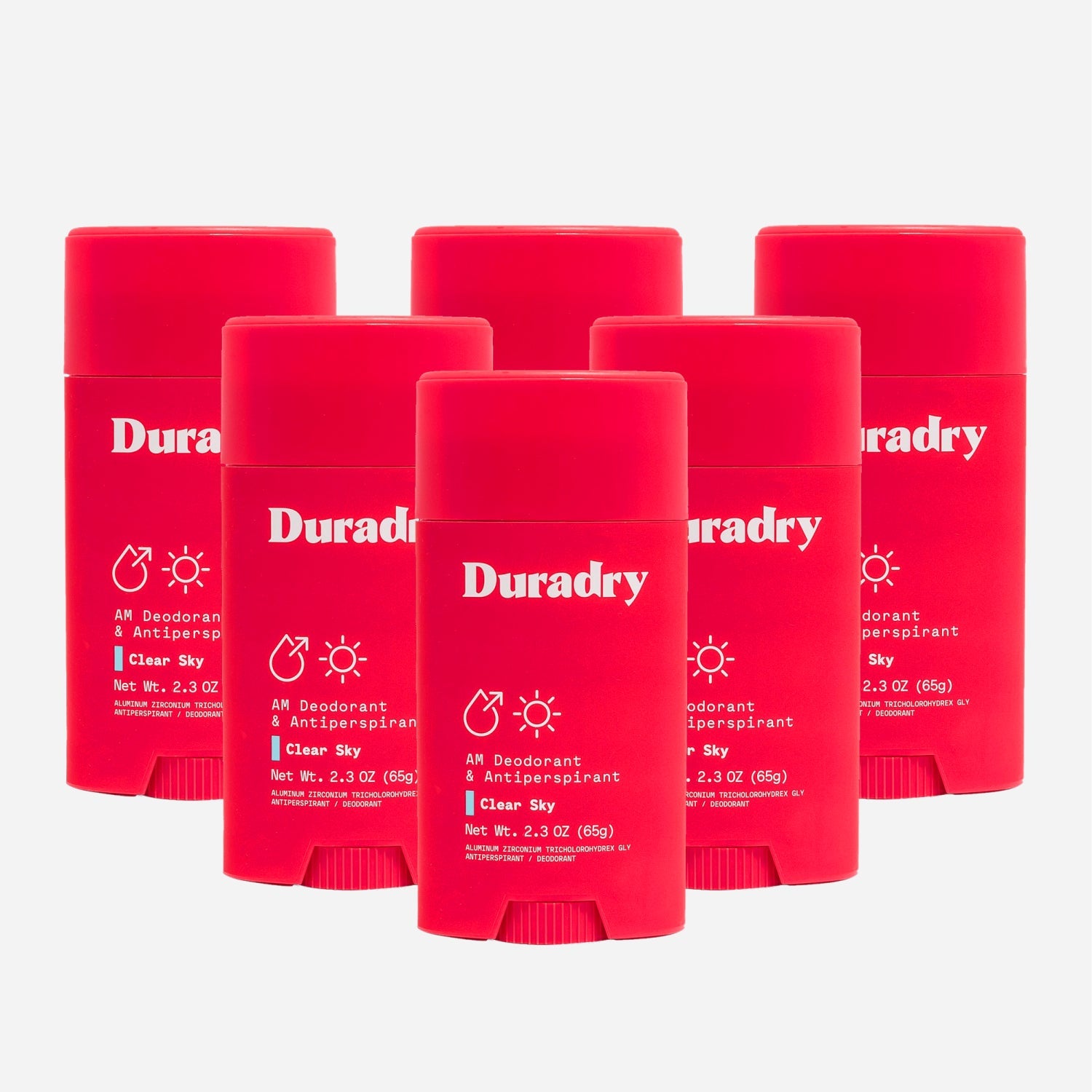 Antitranspirant deodorantstick