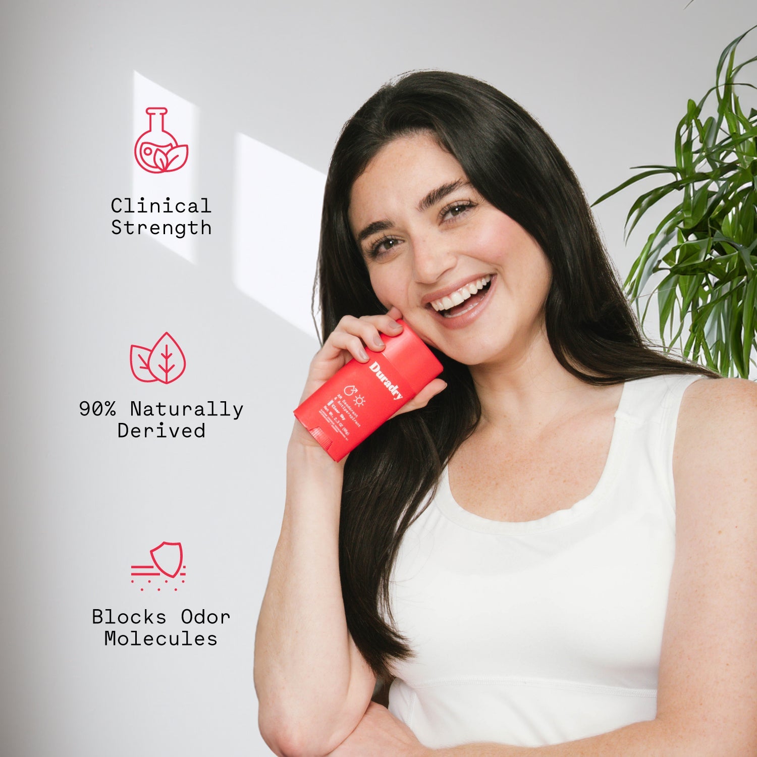 Antitranspirant deodorantstick
