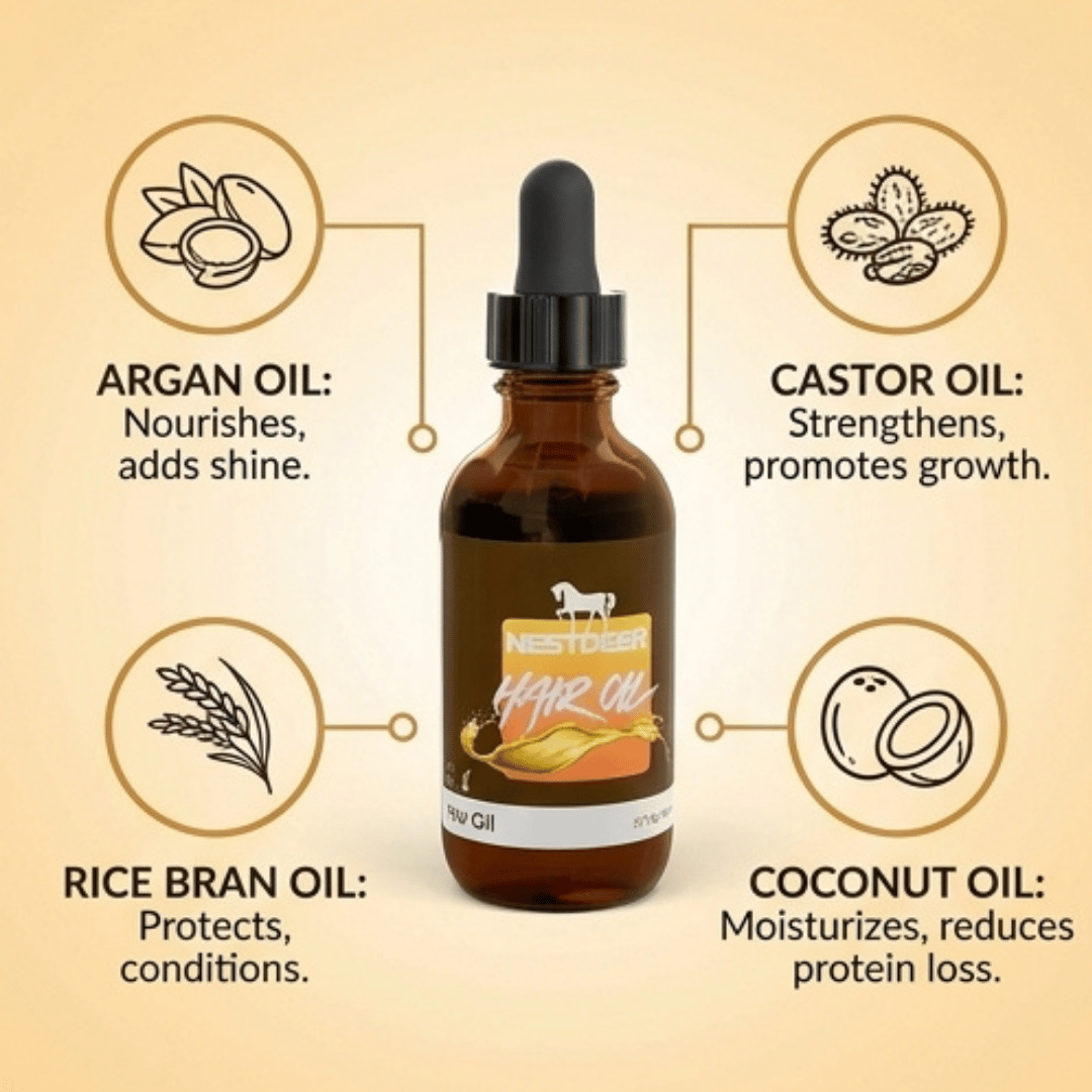 Haarolie, 60ml